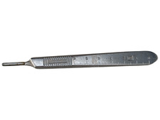 Bard-Parker No 3 Scalpel Handle Made in USA with Graduated Ruler picture