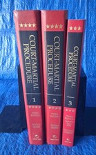 COURT-MARTIAL PROCEDURE Vol 1, 2, 3 & Appendices (3rd Edition) Lederer/ Gilligan picture