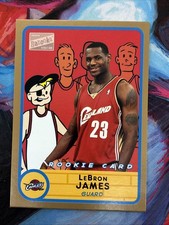 2003-04 Topps #276 LeBron James Bazooka Gold RC ROOKIE Cards Gum picture
