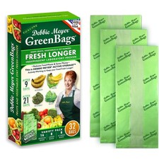 Debbie Meyer GreenBags Reusable Produce Storage Bags 32 Pack 16M 8L 8XL BPA-Free picture