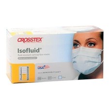 Crosstex Isofluid earloop face mask / 50 count per box picture