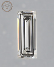 1.00 CT Tapered Baguette E VVS2 Excellent IGI Certified Loose Lab Grown Diamond picture