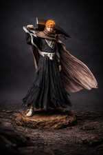 33cm Anime BLEACH Kurosaki Ichigo PVC Figure Statue Model Collection picture