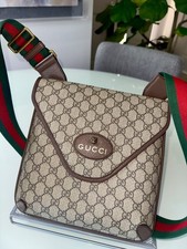 Gucci Neo Vintage GG Supreme Medium Messenger Bag – Beige/Ebony – Excellent Cond picture