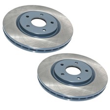 DuraGo Set of 2 Front 330mm Vented Disc Brake Rotors for Pacifica C/V Routan picture