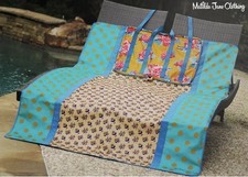 Matilda Jane Camp Beach Bum Blanket NWOT Towel Pool Park New In Bag Huge 54x87 picture