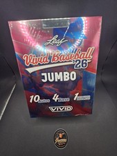 2026 Leaf Vivid Baseball 10 Autos Factory Sealed JUMBO ⚾🔥 picture