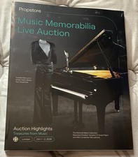 PROPSTORE October 2026 London Music Memorabilia Live Auction Catalog Book, NEW picture
