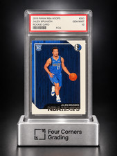 2018 Panini NBA Hoops Jalen Brunson Rookie RC #243 Graded 10 Gem Mint Knicks picture