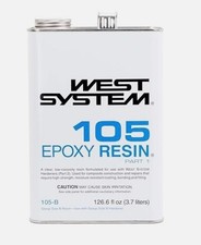 WEST SYSTEM 105-B EPOXY RESIN 126.6 OZ -  0.98 GALLON picture