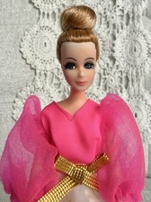 Vintage 1971 Topper Dawn Model Agency Denise Doll in Pink Puffs Mattel picture