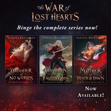 The War of Lost Hearts Series Full Set 3 Books Daughter of No Worlds - Set of 3 picture