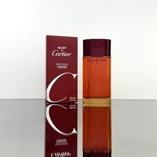 Must de Cartier for Women 3.3oz-100ml EDT Spray *VINTAGE RED BOTTLE* (BG20 picture