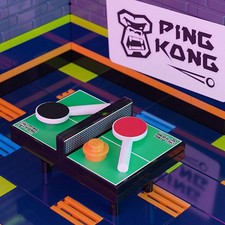 Ping Kong - Custom Ping Pong Table made using LEGO parts - B3 Customs picture