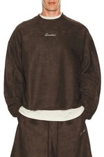 Fear of God ESSENTIALS Signature Modern Crewneck Sweatshirt 192SP266752F Men's picture