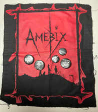Vintage Amebix Arise Backpatch Lot Misery Aus-Rotten 1” Pins Crust Anarco Punk picture