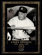 2001 SP Legendary Cuts #90 Casey Stengel Card New York Yankees picture