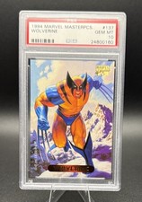 1994 MARVEL MASTERPIECES #137 WOLVERINE PSA 10 Rare picture