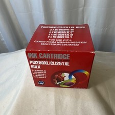Bulk Ink Cartridge PGI250XL/CLI251XL 10 Cartridges (Blk, Cyan, Magenta, Yellow) picture
