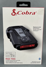 Cobra RAD 700i Radar Laser Detector - Black (New/Sealed) picture