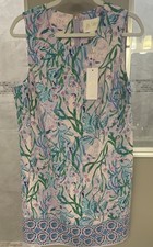 Lilly Pulitzer Edita Shift Dress NWT Seacret Escape Engineered 6 picture