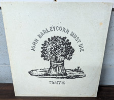 Traffic John Barleycorn Must Die 1980 UK REISSUE ILPS9116 Vinyl BUBBLE LABEL picture