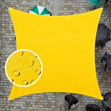 ColourTree Yellow Rectangle Waterproof Sun Shade Sail Canopy Fabric Outdoor picture