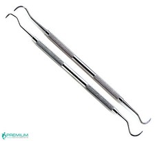 2 Pcs Jaquette & Sickle Scaler Anterior Posterior Dental Periodontal Instrument  picture