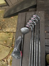 TiTech XGen II Women's Intermediate Flex RH Golf Iron Set 6-PW & 12.5 Driver picture