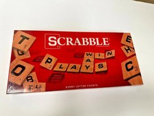 New Scrabble Crossword Board Game – Contents New – Damaged Packaging picture