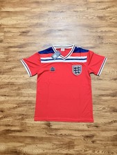 Vintage England 1982 Away Football Jersey Admiral size L picture