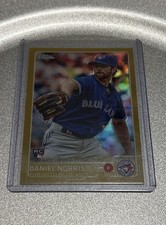 2015 Topps Chrome - Daniel Norris #87 Gold Refractor /50 (RC) picture