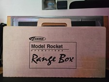 Vintage Estes Model Rocket Operations Range Box Alpha III Complete Kit No Engine picture