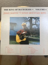 JIMMY MARTIN & THE SUNNY MOUNTAIN BOYS-THE KING OF BLUEGRASS VOLUME 4 - KB-4 picture