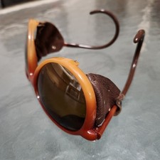 Vintage Suncloud Crystal Lens Aviator Sunglasses picture