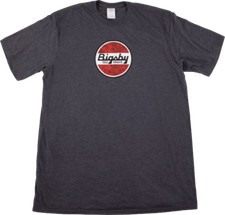 Bigsby Round Logo T-Shirt in Gray, Size Medium - 100% soft Heathered Cotton picture