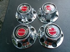 VINTAGE 1980-96 FORD BRONCO F-150 4X4 CENTER HUBCAPS WHEEL COVERS picture