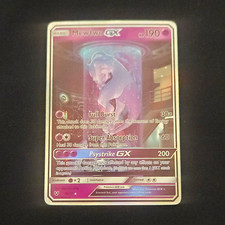 Pokemon Company Mewtwo GX 39/73 Shining Legends Holo Rare 2017 190 HP picture