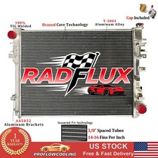 #13129 Radiator For 2009-2018 Dodge Ram 1500 2500 3500 3.7 4.7 5.7L All Aluminum picture