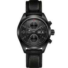 *BRAND NEW* Hamilton Khaki Field Chronograph Black Dial Men's Watch H71626735 picture