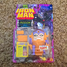 ToyBiz Marvel Comics Iron Man MODOK Action Figure MOC Orange Purple Plastic picture