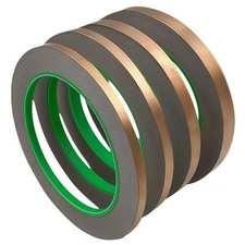 TEULRSS 4 Pack Copper Foil Tape with Conductive 0.2/0.24/0.3/0.4 in*66FT picture