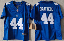 ​​Tariffs​ Free~ YOUTH'S Cam Skattebo #44 Giants FUSE Royal Sewn Stitched Jersey picture