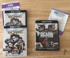 Sicario+Sicario Day Of The SOLDADO 4K Ultra HD+Blu-ray w/Rare OOP Slipcovers picture