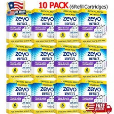 10 PACK-Zevo Flying Insect Trap RefillCartridges -Easyto Use picture
