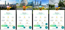 Pokémon  Shiny Pikachu PokéXciting Background | PTC Go 20k Dust picture
