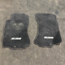 90-96 Nissan 300zx Front Seat Floor Mats Left Right Z32 Black picture