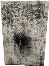Black White Modern Abstract Painting NYC Loft Fine Art Contemporary Interiors picture