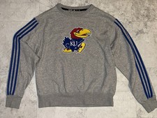 Adidas Men’s Kansas Jayhawks Sweatshirt Size Medium Crewneck picture