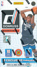 2023-24 Panini Donruss International Basketball Factory Sealed Hobby Box Wemby picture